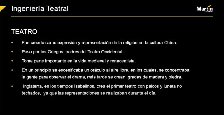 Webinars Imaginavi: Ingeniería Teatral Martin
