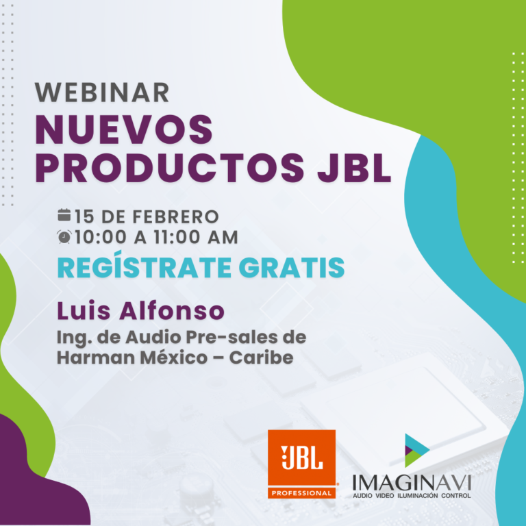 Webinar: Nuevos productos de JBL 2023