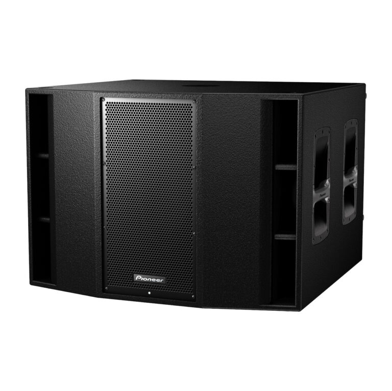La potencia de los altavoces XPRS 215s de Pioneer.